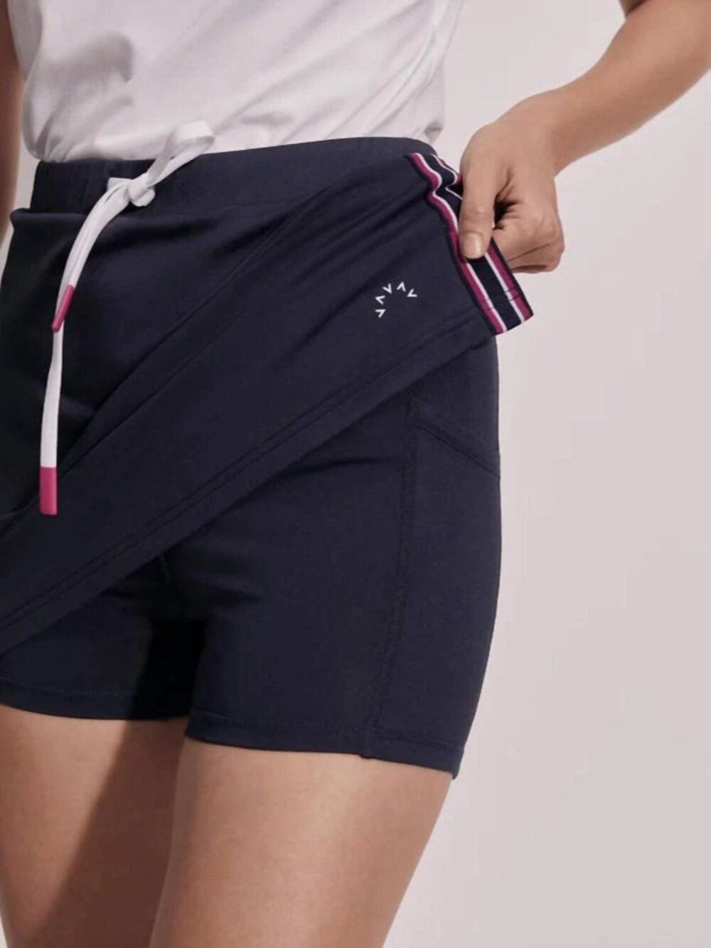 Varley Patrick Skort size XS tennis skirt Blue Nights navy active Mid Rise - Picture 3 of 11